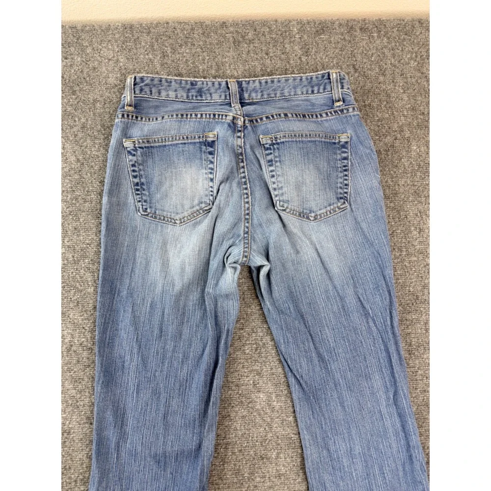 Gap Mens Bootcut Stretch Jeans Medium Wash Blue Denim 8 Regular‎ Made in USA